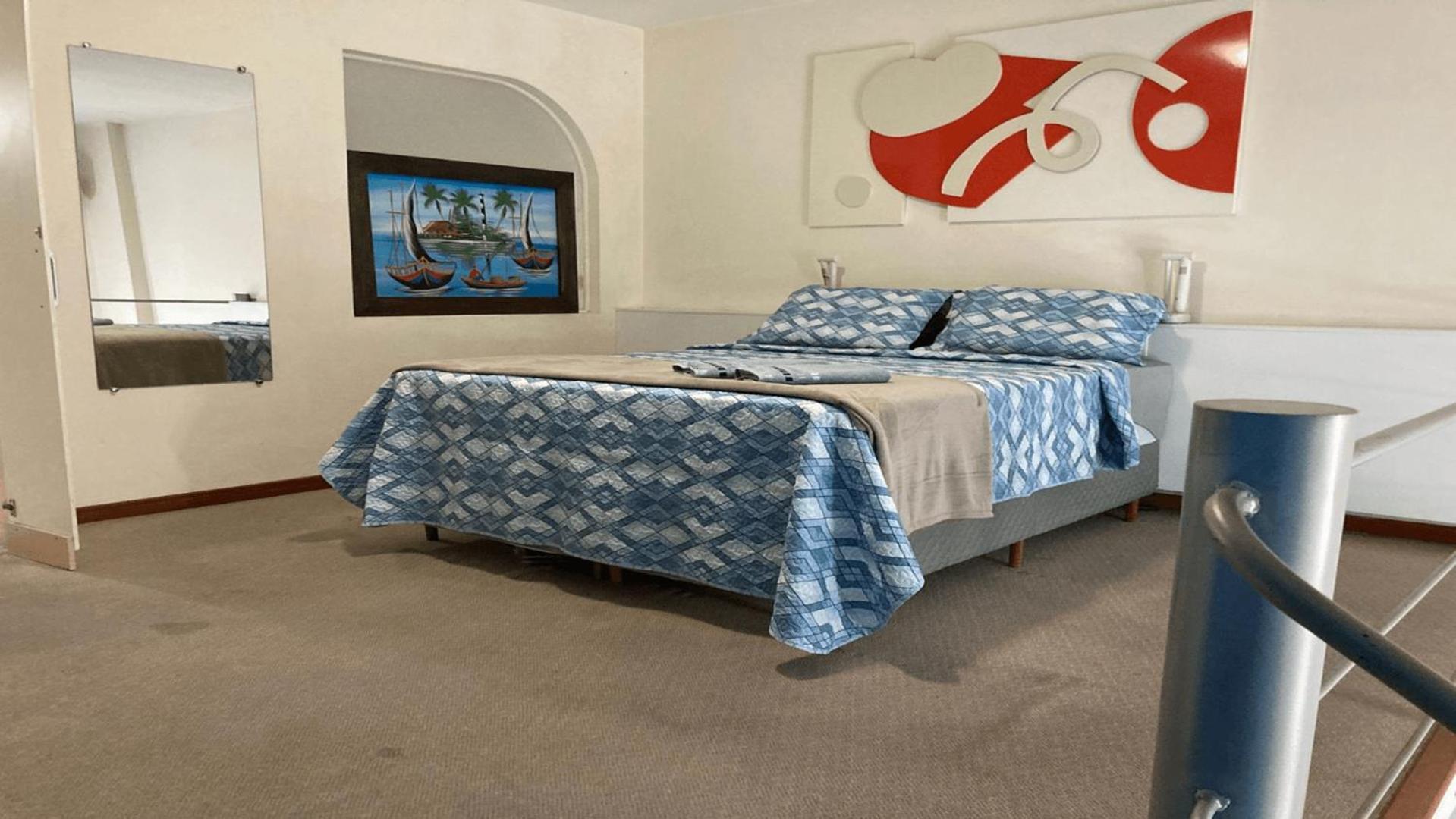 Saint Sebastian Flat 614 - Com Hidro! Ate 3 Pessoas, Duplex, No Centro *